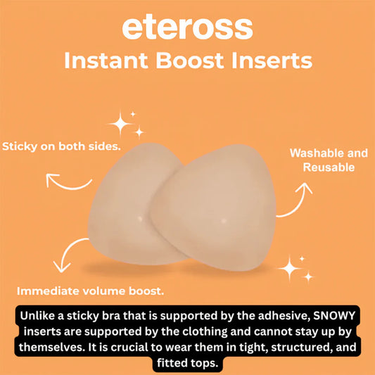 Sticky Inserts - Instant Boost Non-Adhesive Nip Covers